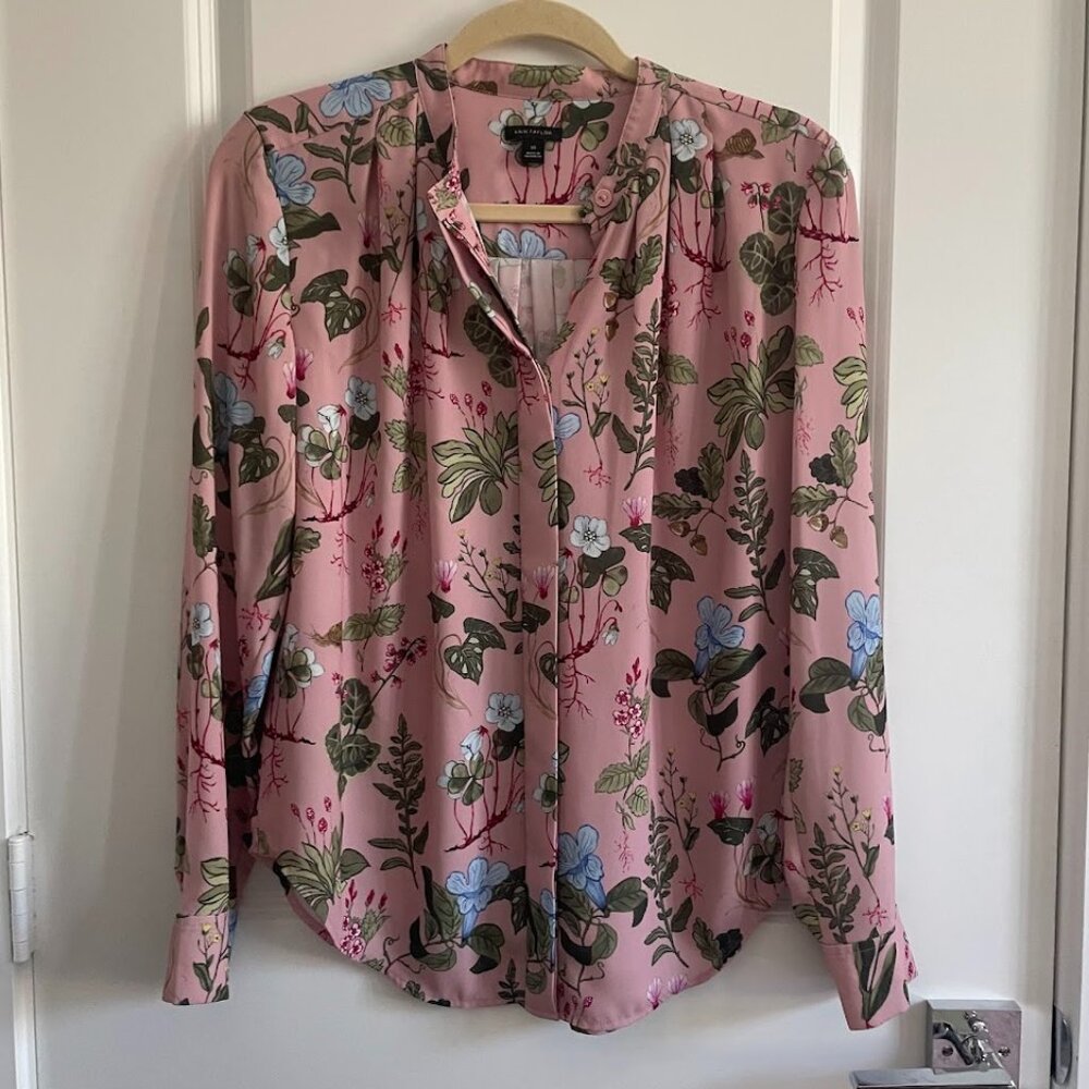 Ann Taylor Floral blouse